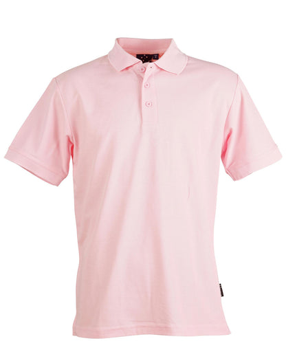 Winning Spirit Men's TrueDry® Solid Colour Pique Polo 1st (12 Colour)-PS63