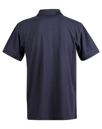 Winning Spirit Men's TrueDry® Solid Colour Pique Polo 1st (12 Colour)-PS63
