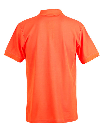 Winning Spirit Men's TrueDry® Solid Colour Pique Polo 1st (12 Colour)-PS63