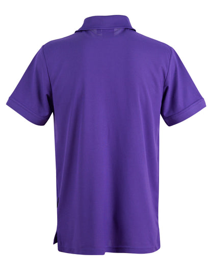 Winning Spirit Men's TrueDry® Solid Colour Pique Polo 2nd(5 Colour)-(PS63)