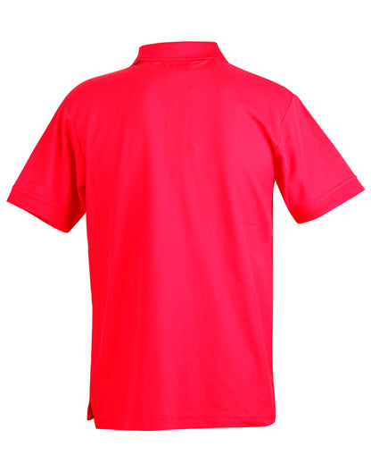Winning Spirit Men's TrueDry® Solid Colour Pique Polo 1st (12 Colour)-PS63