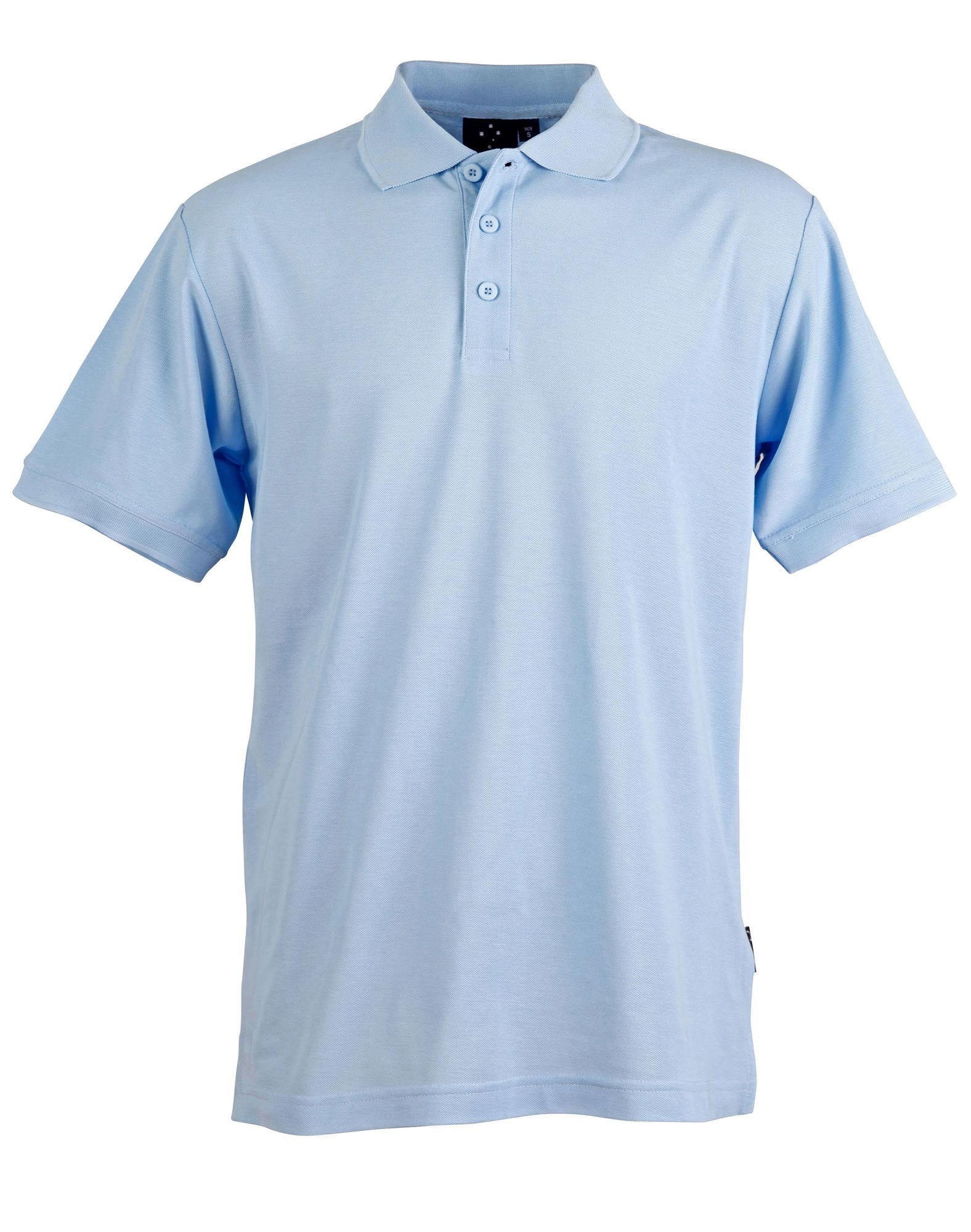 Winning Spirit Men's TrueDry® Solid Colour Pique Polo 2nd(5 Colour)-(PS63)