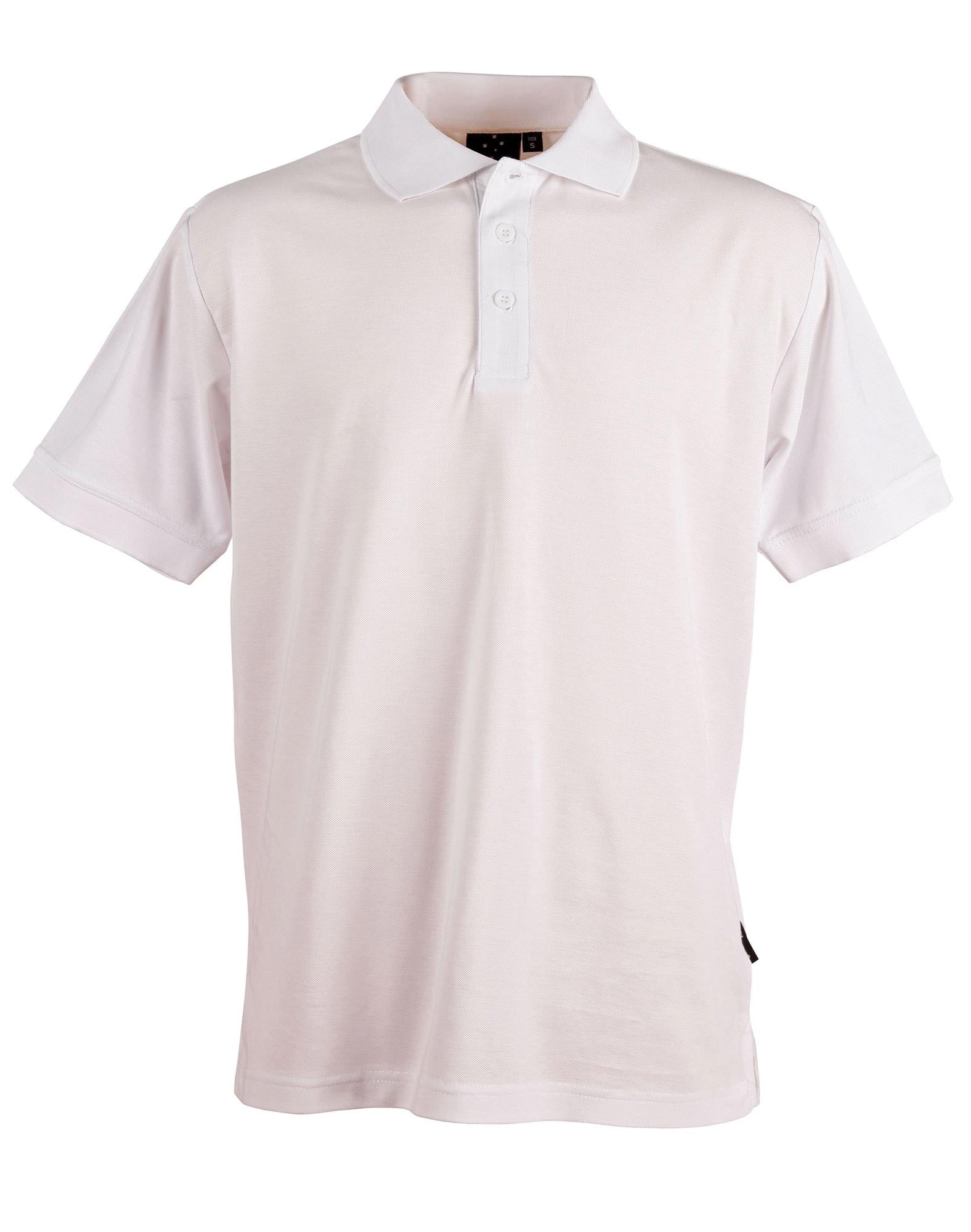 Winning Spirit Men's TrueDry® Solid Colour Pique Polo 2nd(5 Colour)-(PS63)