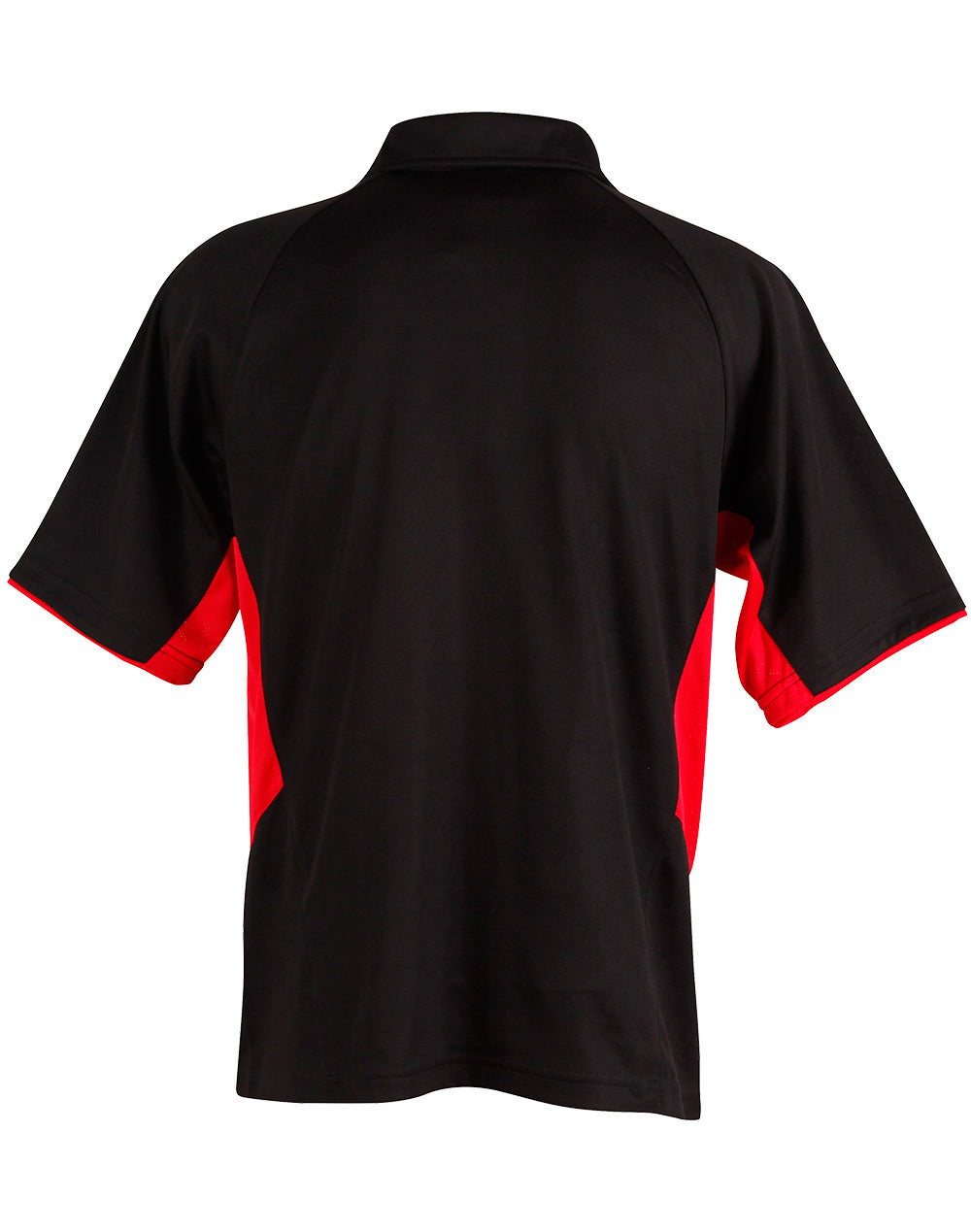 Winning Spirit Men's TrueDry® Tri-colour, Short Sleeve Polo-(PS68)