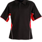 Winning Spirit Men's TrueDry® Tri-colour, Short Sleeve Polo-(PS68)