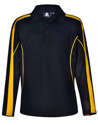 Winning Spirit Legend Plus Kids Truedry Long Sleeve Polo (PS69K)