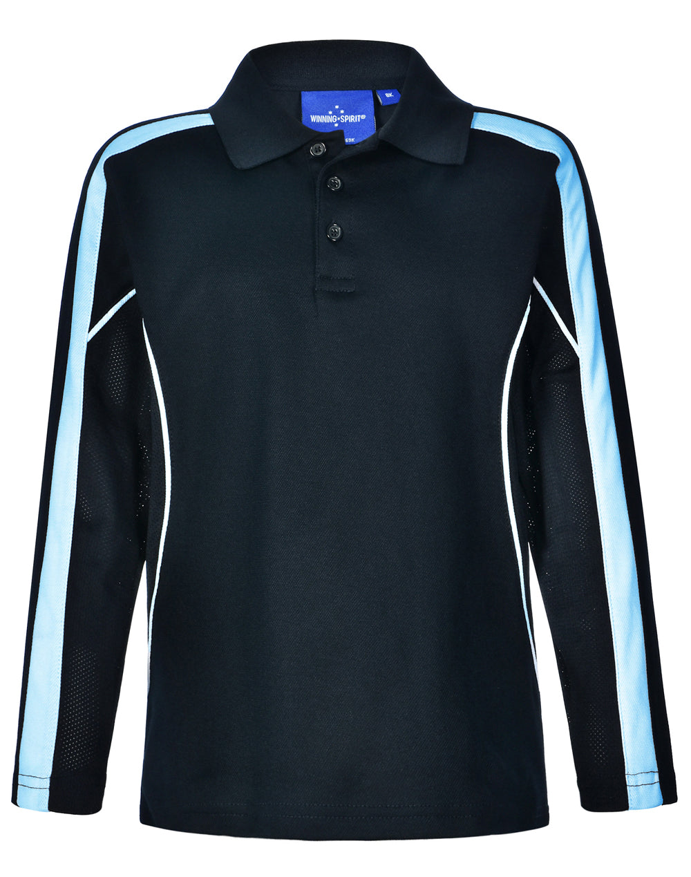 Winning Spirit Legend Plus Kids Truedry Long Sleeve Polo (PS69K)