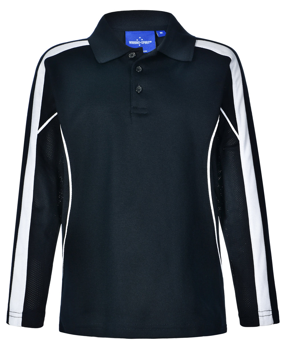 Winning Spirit Legend Plus Kids Truedry Long Sleeve Polo (PS69K)