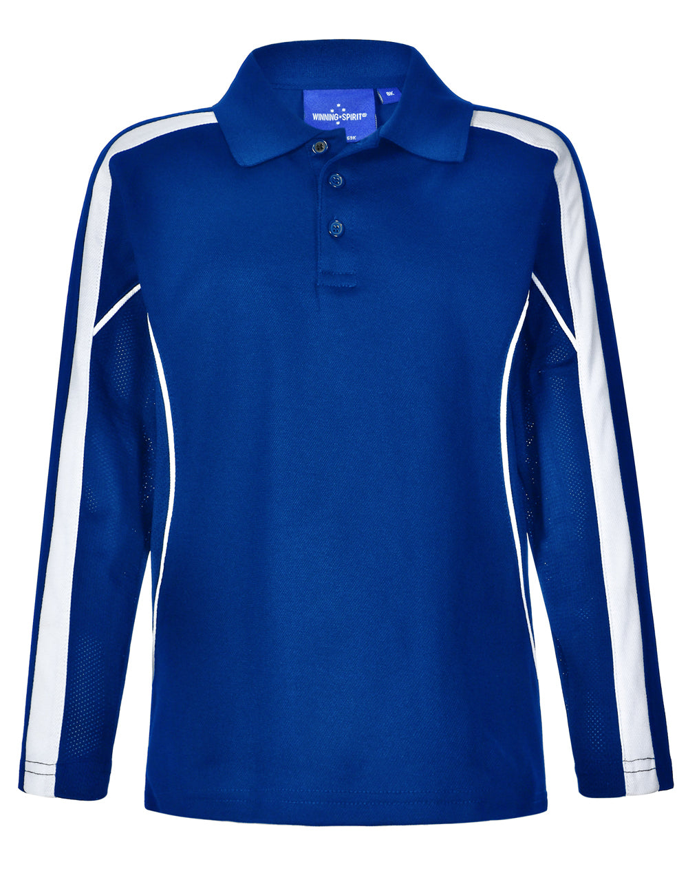 Winning Spirit Legend Plus Kids Truedry Long Sleeve Polo (PS69K)