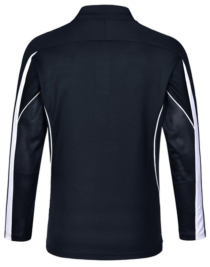Winning Spirit Men's TrueDry® Long sleeve Polo-(PS69)