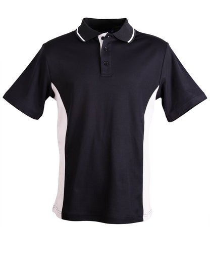 Winning Spirit Teammate Truedry Contrast Short Sleeve Kids Polo-(PS73K)