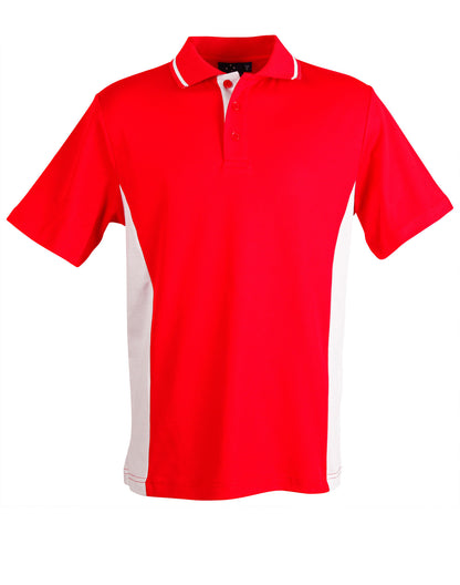 Winning Spirit Teammate Truedry Contrast Short Sleeve Kids Polo-(PS73K)