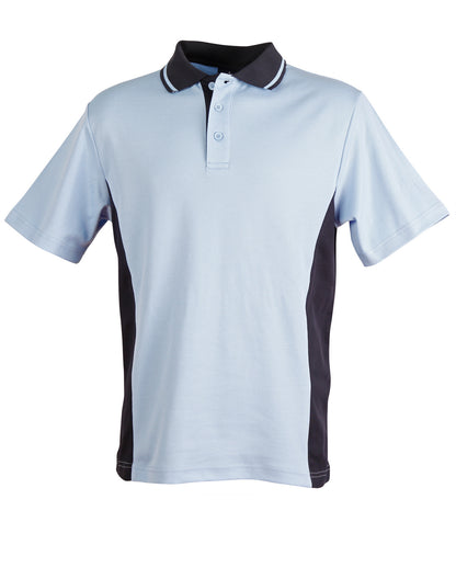 Winning Spirit Teammate Truedry Contrast Short Sleeve Kids Polo-(PS73K)