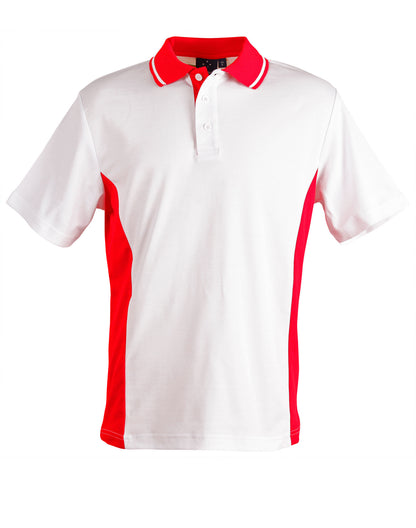 Winning Spirit Teammate Truedry Contrast Short Sleeve Kids Polo-(PS73K)