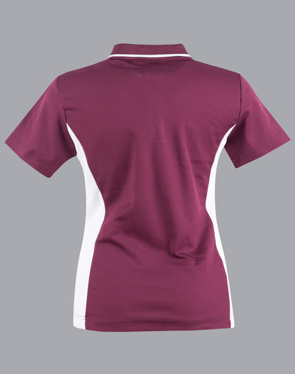 Winning Spirit Women's TrueDry® Contrast Short Sleeve Polo-(PS74)