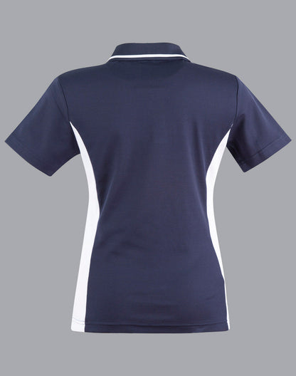 Winning Spirit Women's TrueDry® Contrast Short Sleeve Polo-(PS74)