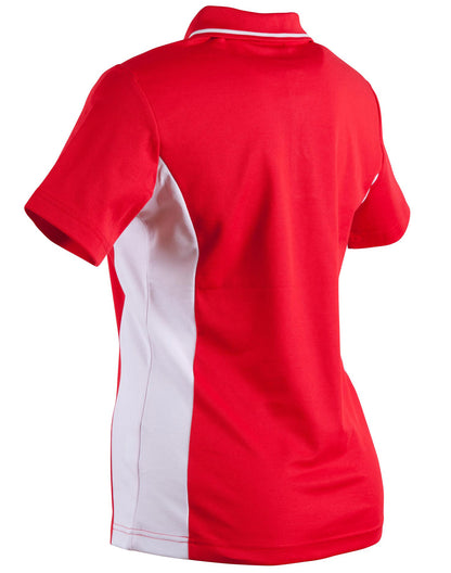 Winning Spirit Women's TrueDry® Contrast Short Sleeve Polo-(PS74)