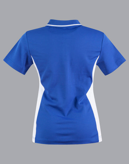 Winning Spirit Women's TrueDry® Contrast Short Sleeve Polo-(PS74)