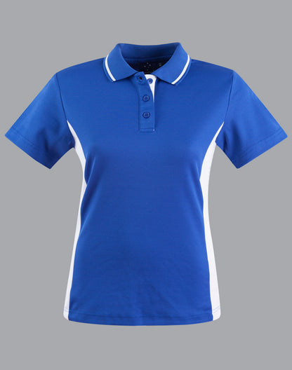 Winning Spirit Women's TrueDry® Contrast Short Sleeve Polo-(PS74)