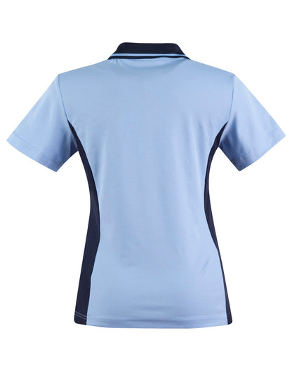 Winning Spirit Women's TrueDry® Contrast Short Sleeve Polo-(PS74)