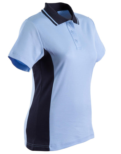 Winning Spirit Women's TrueDry® Contrast Short Sleeve Polo-(PS74)