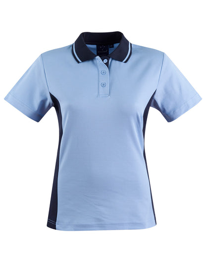 Winning Spirit Women's TrueDry® Contrast Short Sleeve Polo-(PS74)