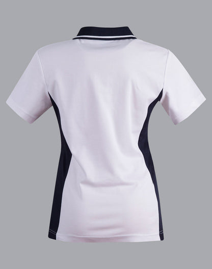 Winning Spirit Women's TrueDry® Contrast Short Sleeve Polo-(PS74)