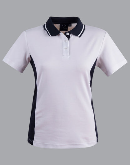 Winning Spirit Women's TrueDry® Contrast Short Sleeve Polo-(PS74)