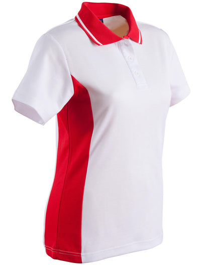Winning Spirit Women's TrueDry® Contrast Short Sleeve Polo-(PS74)