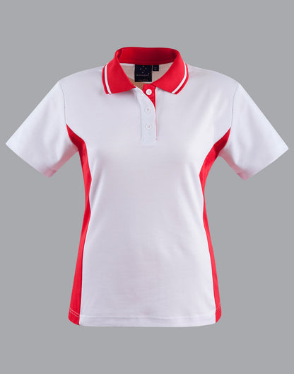 Winning Spirit Women's TrueDry® Contrast Short Sleeve Polo-(PS74)