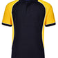 Winning Spirit Kid's TrueDry® Tri-colour Short Sleeve Pique Polo-(PS77K)