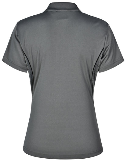 Winning Spirit Ladies' CoolDry Short Sleeve Contrast Polo-(PS80)