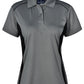 Winning Spirit Ladies' CoolDry Short Sleeve Contrast Polo-(PS80)