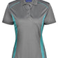 Winning Spirit Ladies' CoolDry Short Sleeve Contrast Polo 1st (11 Colour)-(PS80)