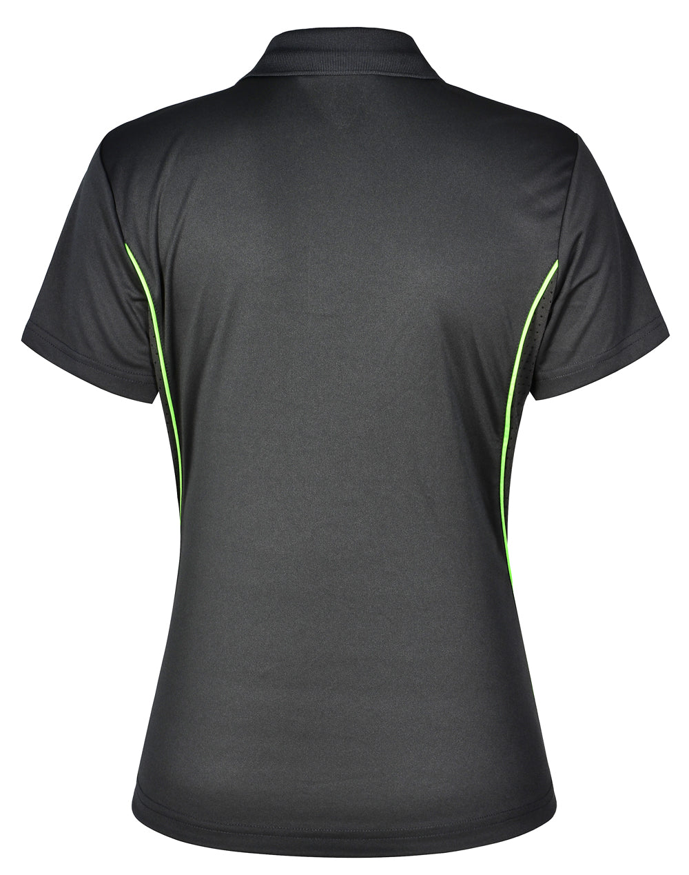 Winning Spirit Ladies' CoolDry Short Sleeve Contrast Polo-(PS80)