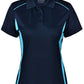 Winning Spirit Ladies' CoolDry Short Sleeve Contrast Polo-(PS80)