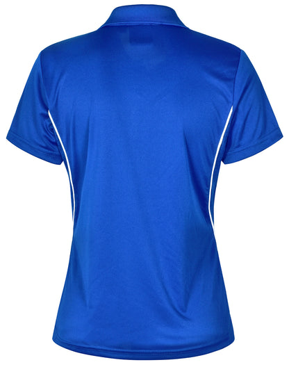 Winning Spirit Ladies' CoolDry Short Sleeve Contrast Polo-(PS80)