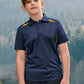 Winning Spirit Kids Sustainable Poly/Cotton Contrast SS Polo (PS93K)