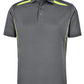 Winning Spirit Mens Sustainable Poly/Cotton Contrast SS Polo 1st (10 colour)-(PS93)