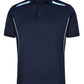 Winning Spirit Mens Sustainable Poly/Cotton Contrast SS Polo 2nd (5 colour)-(PS93)