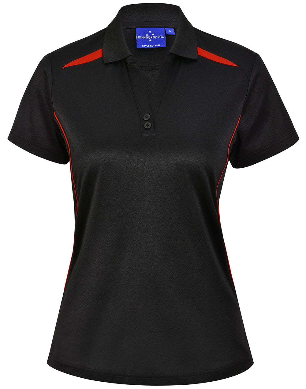 Winning Spirit Ladies Sustainable Poly/Cotton Contrast SS Polo 1st (10 colour)-(PS94)