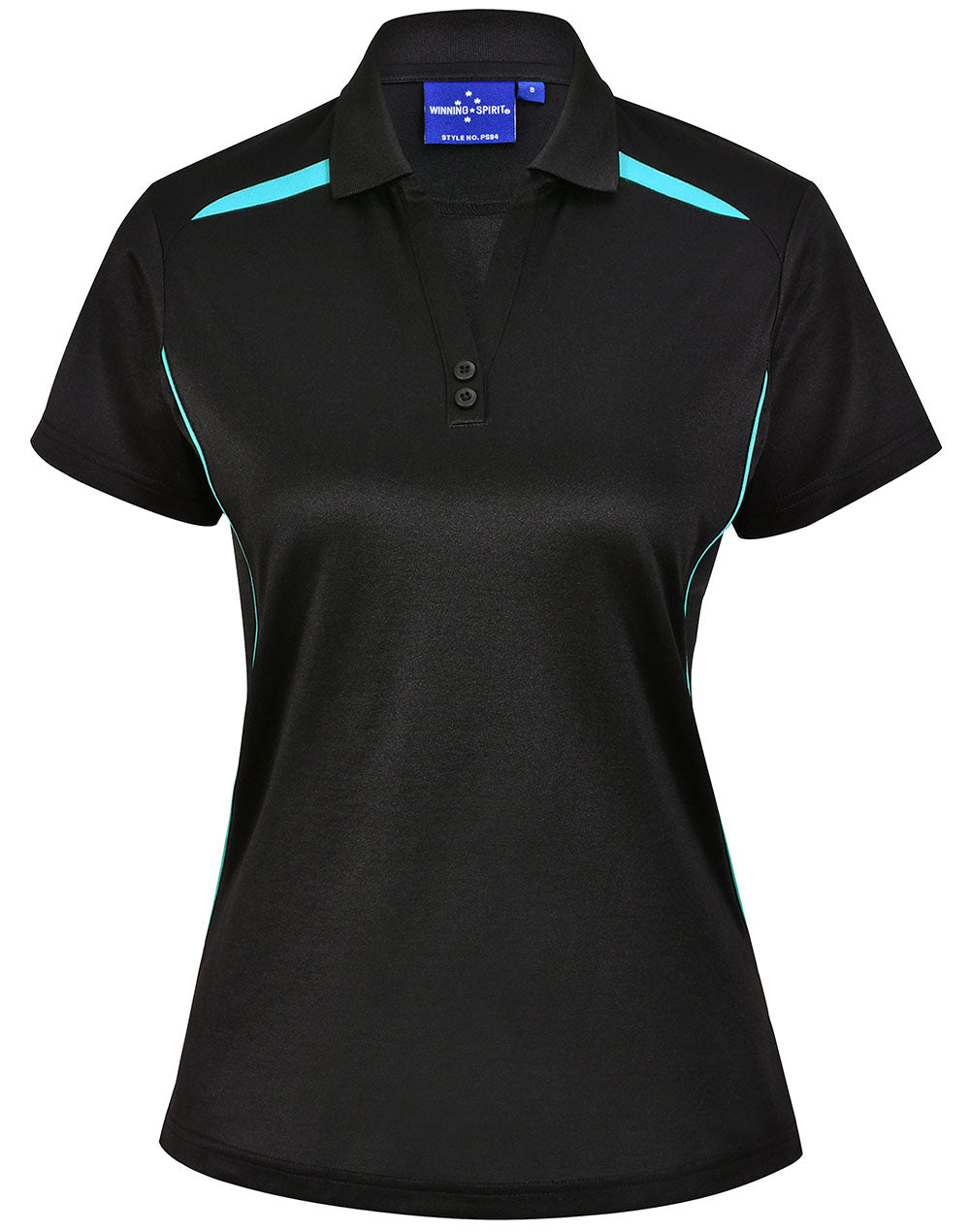 Winning Spirit Ladies Sustainable Poly/Cotton Contrast SS Polo 1st (10 colour)-(PS94)