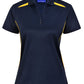 Winning Spirit Ladies Sustainable Poly/Cotton Contrast SS Polo 2nd (5 colour)-(PS94)