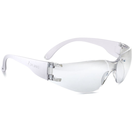 Bolle Safety B-line Bl30 Clear Asaf Rimless White Temple Each of 20- (PSSBL30-048)