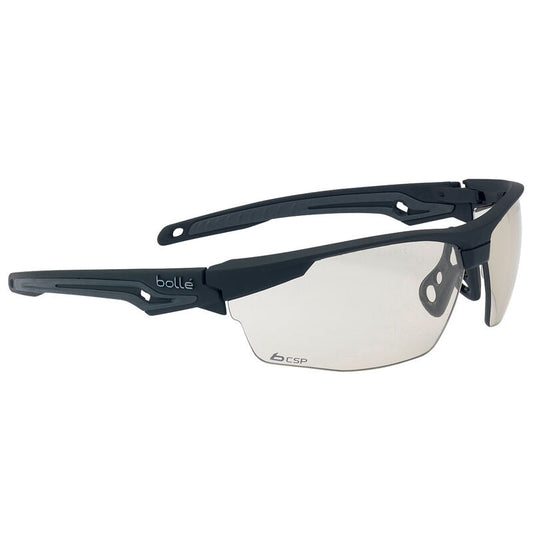 Bolle Safety Tryon Bssi Platinum Asaf Copper (Csp) Pc Lens W/Matt Black Temples - Soft Drawstring Pouch - (PSSTRYOC13B)