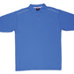Ramo-Ramo Mens 100% Cotton Pique Knit With Piping-Pacific Blue/White / S-Uniform Wholesalers - 5