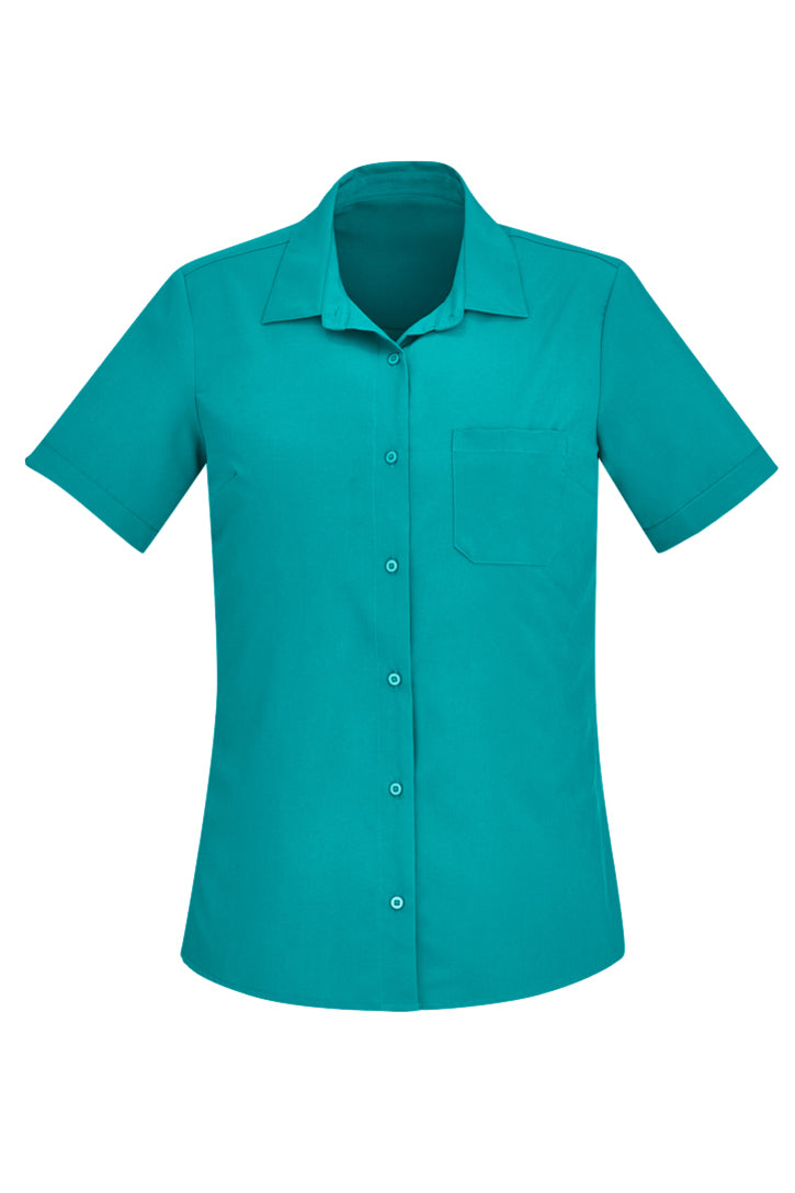 Biz Care Womens Florence Short Sleeve Shirt (CS947LS)