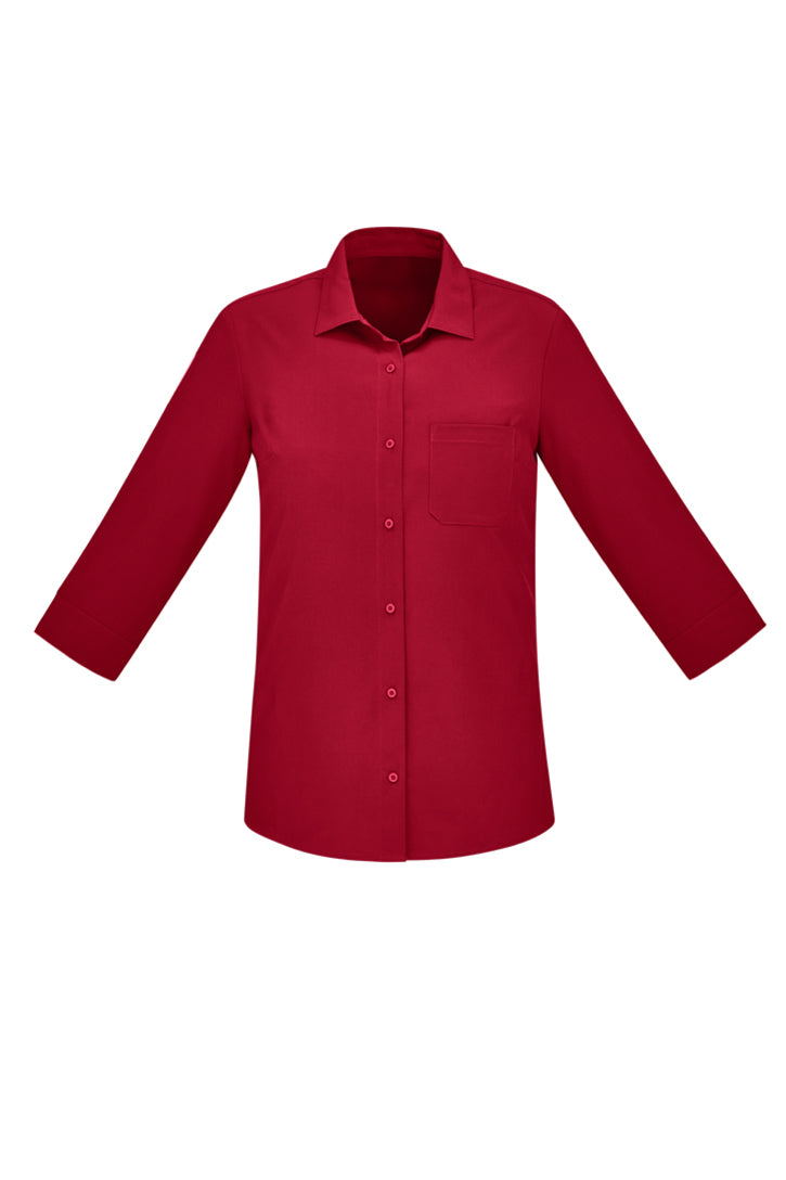 Biz Care Womens Florence 3/4 Sleeve Shirt (CS951LT)