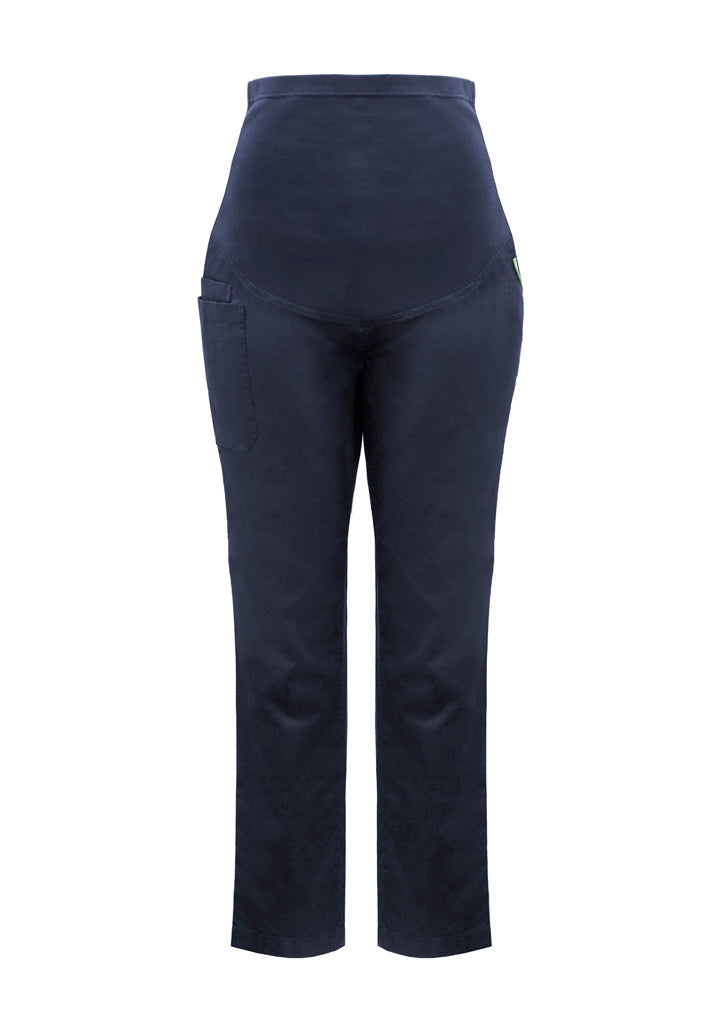 Navy maternity work online trousers