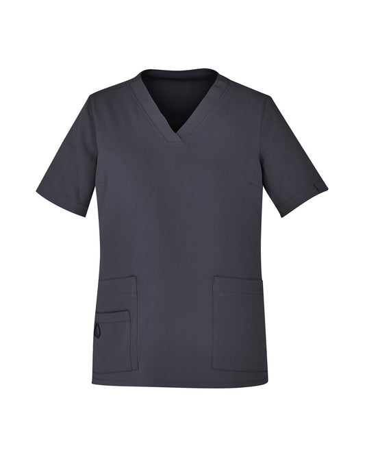 Biz Care Womens Avery V-Neck Scrub Top (CST941LS)